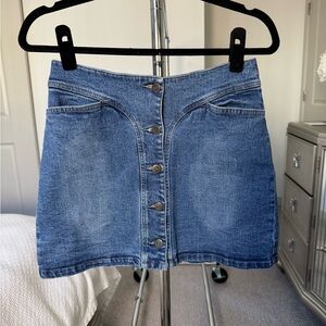 Mossimo Denim Jean Mini Skirt Size 3